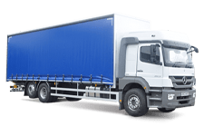 Car Hire Morley - 26 Tonne Curtain Side Lorry - Truck hire Morley