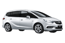 Car Hire Morley - Vauxhall Zafira 7-Seater - Minibus hire Morley